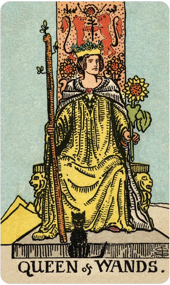 Smith-Waite® Tarot Deck Borderless Miniature Edition - Engelska - 3