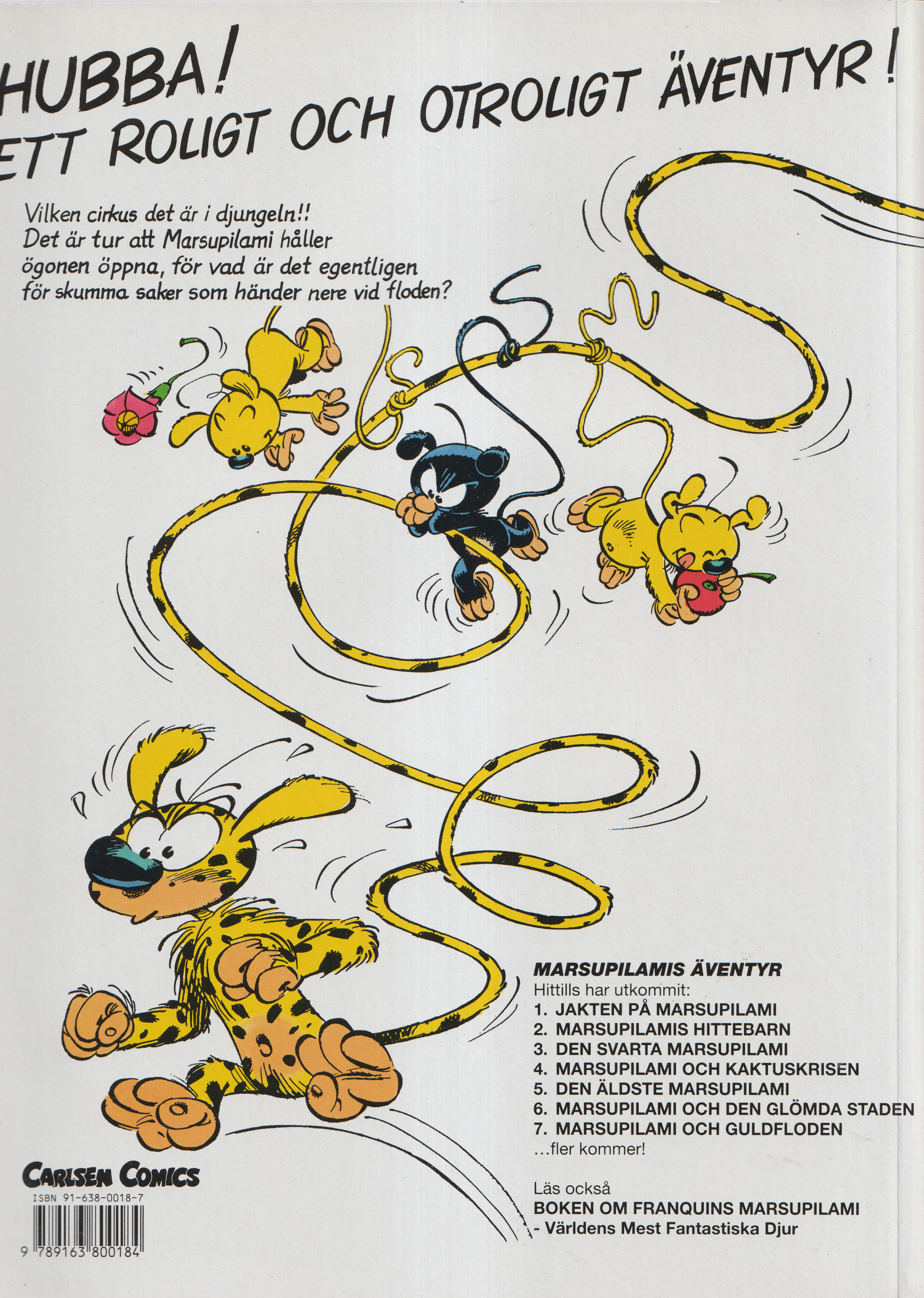 Marsupilamis Äventyr 7 Marsupilami och Guldfloden, begagnad - 2