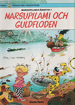 Marsupilamis Äventyr 7 Marsupilami och Guldfloden, begagnad