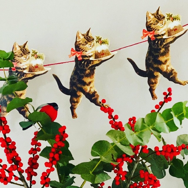 Bunting - Flag set - Garland - Cat - 3 metres - 4