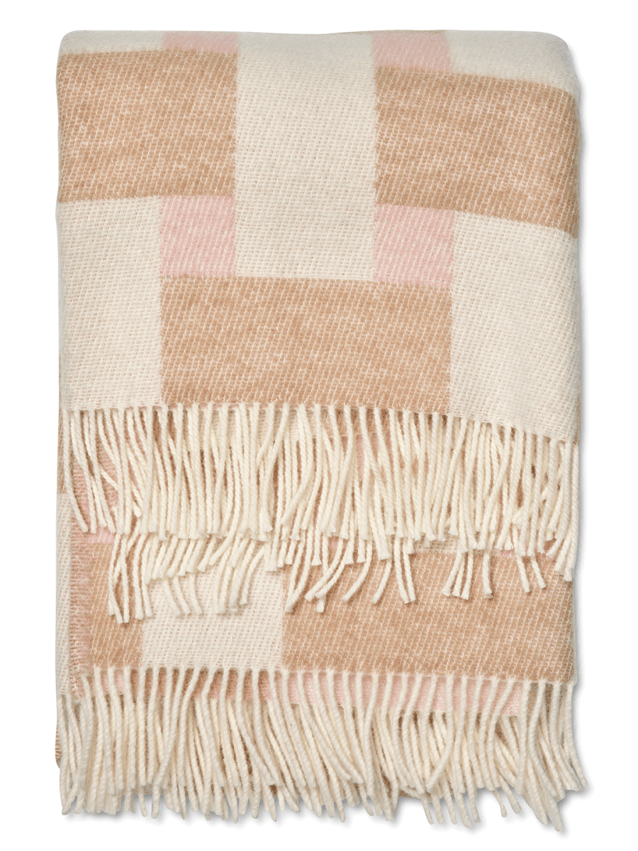 Pläd Weave Rosa 130X180cm