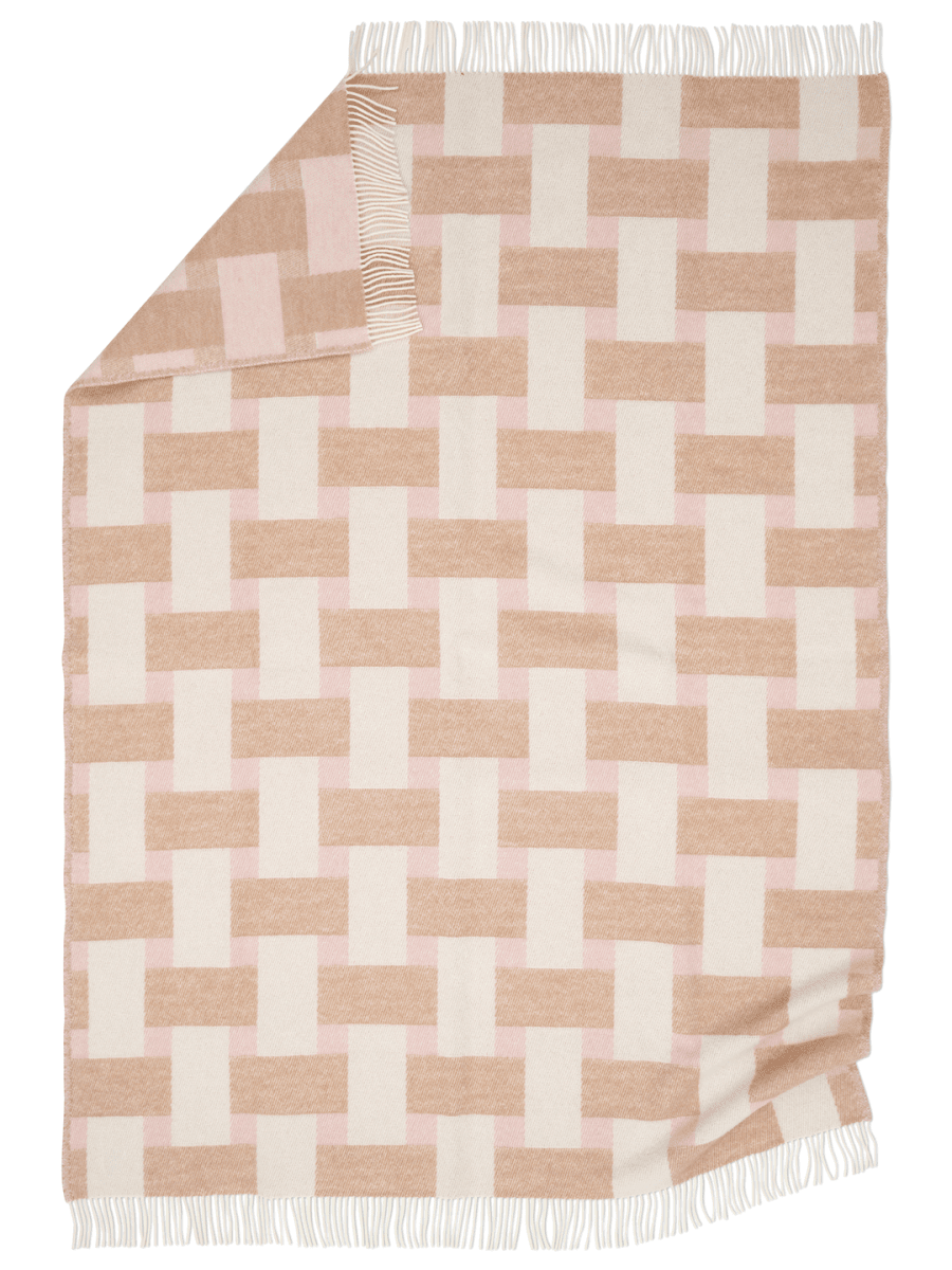 Pläd Weave Rosa 130X180cm - 2