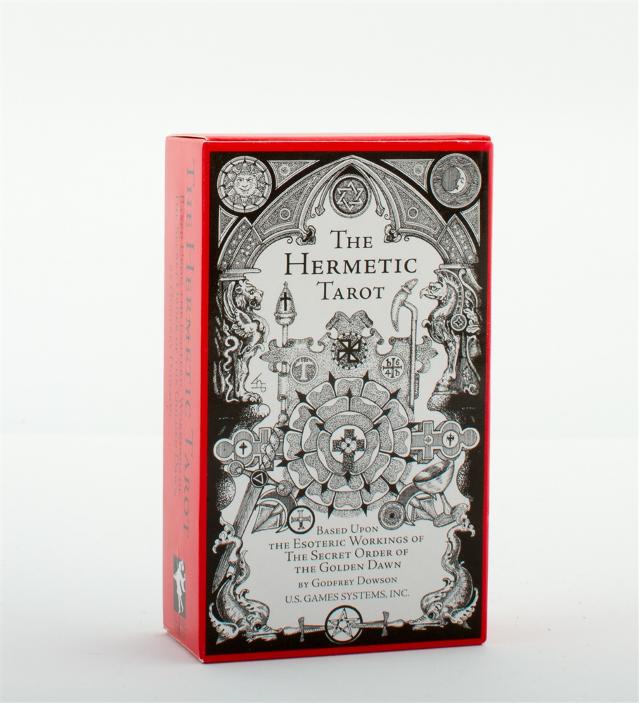 Hermetic tarot deck - Engelska