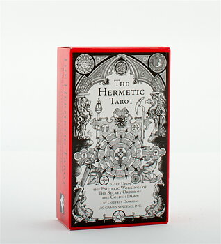 Hermetic tarot deck - Engelska