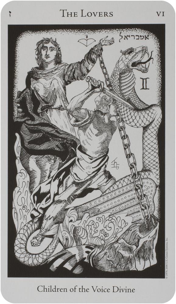 Hermetic tarot deck - Engelska - 3