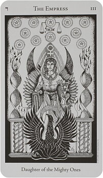 Hermetic tarot deck - Engelska