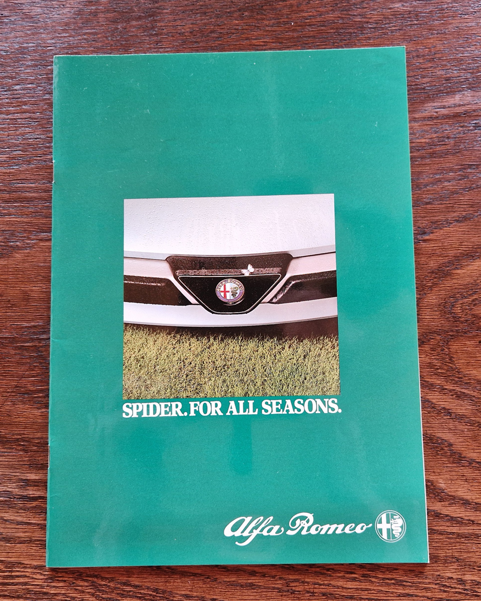 Alfa Romeo Original brochures 