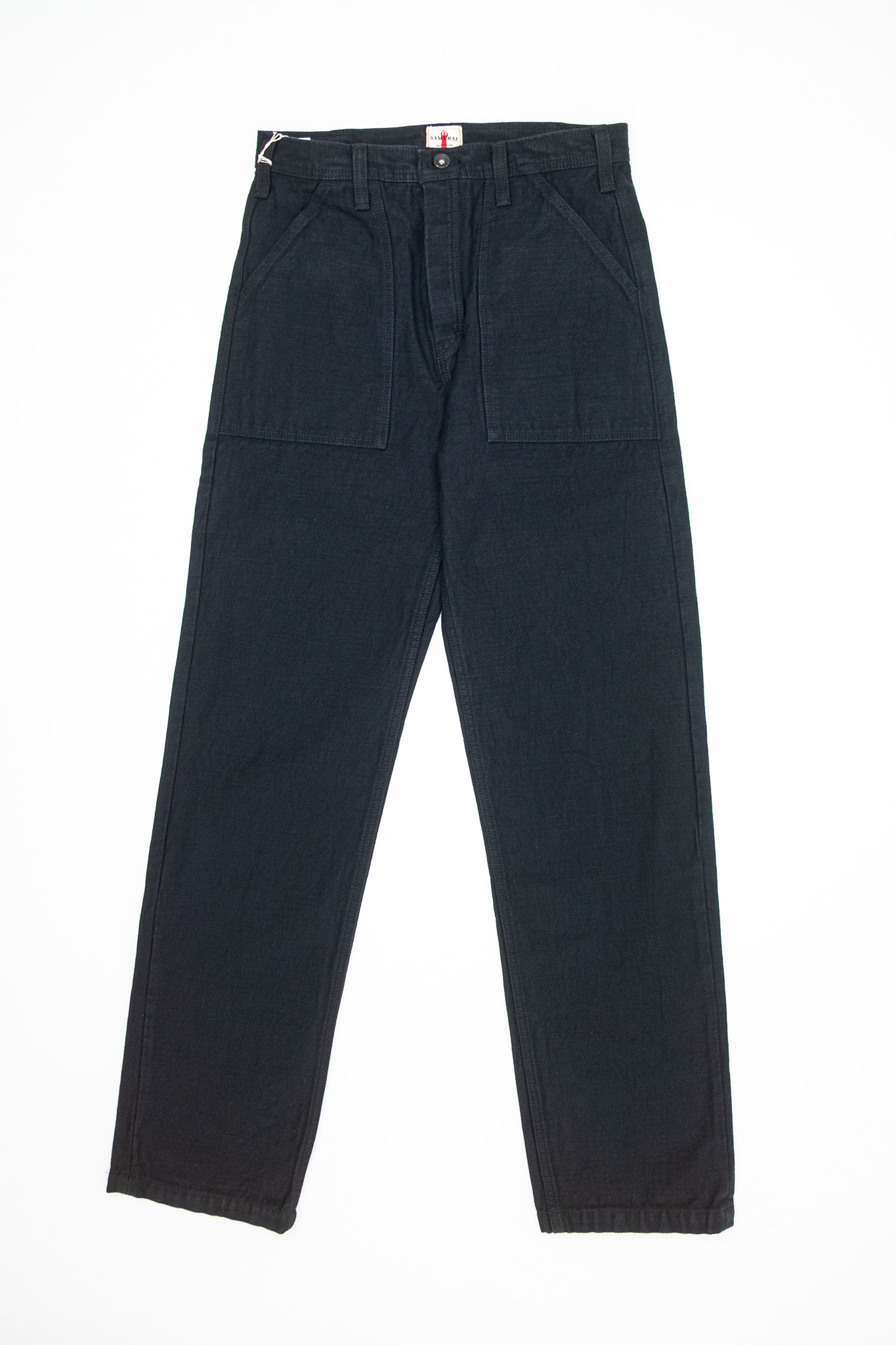 Samurai - Heavyweight Baker Pants Black 15oz - Göteborg Manufaktur