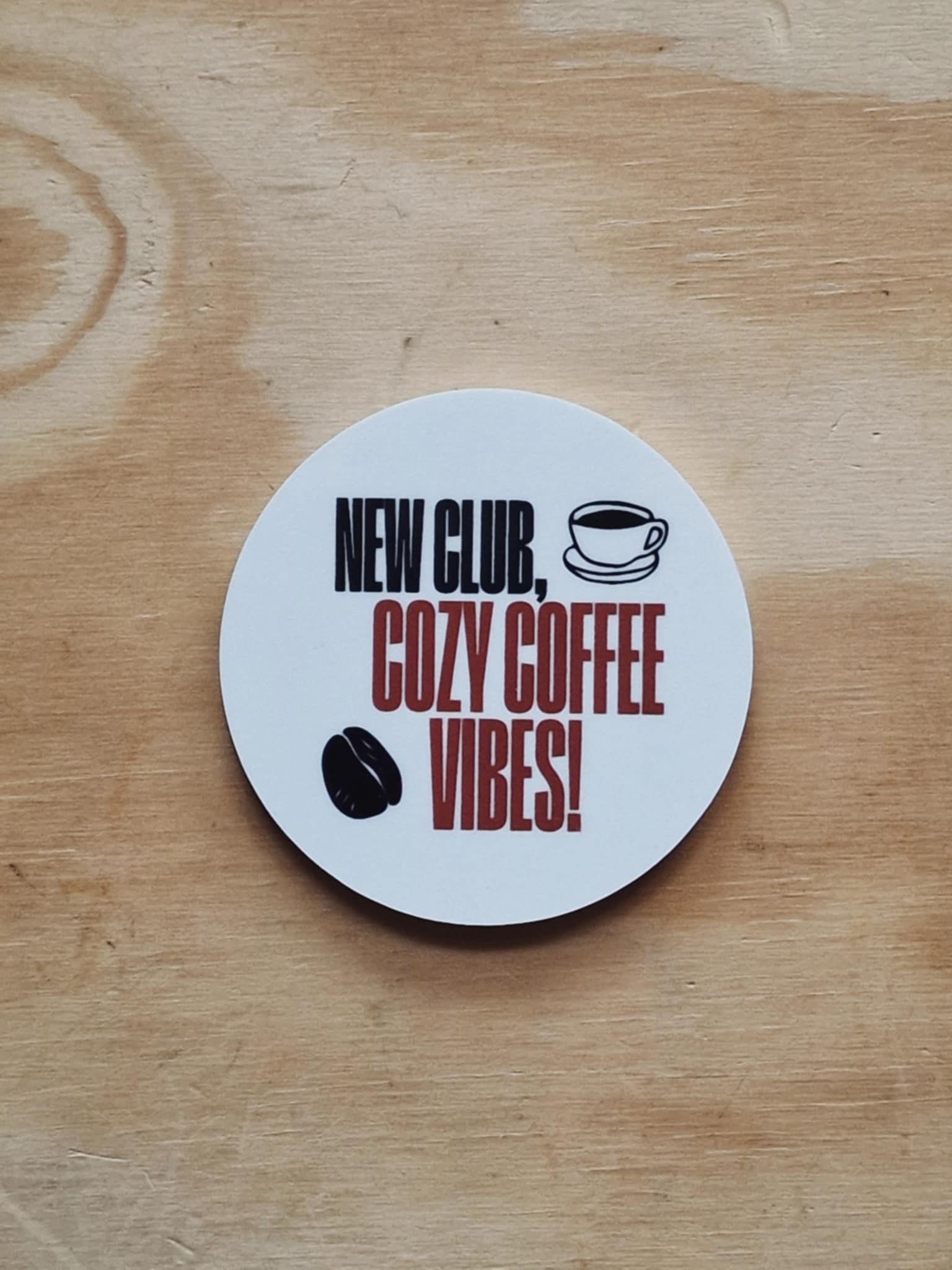 Magnet - New club, cozy coffee vibes