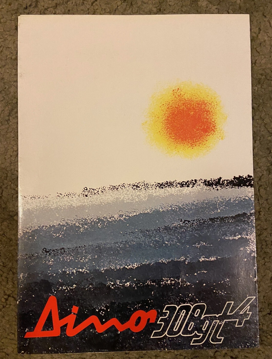 Ferrari Original brochures 