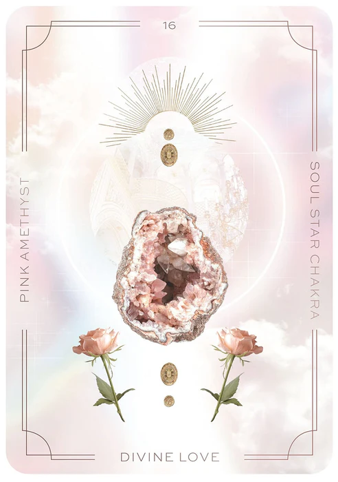 Astral Realms Crystal Oracle - Engelska - 2