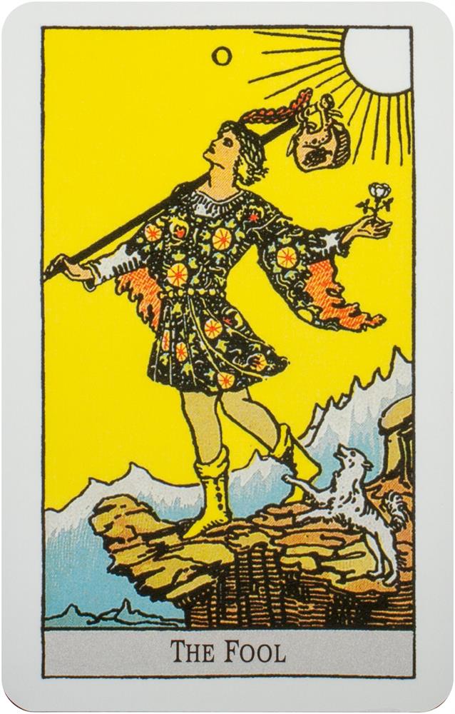 A.E. Waite Tarot Pocket Blue Edition - Engelska - 2
