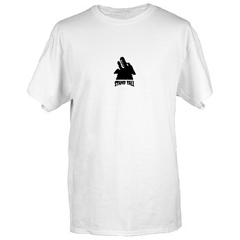 Stand Tall T-Shirt - Wolf White