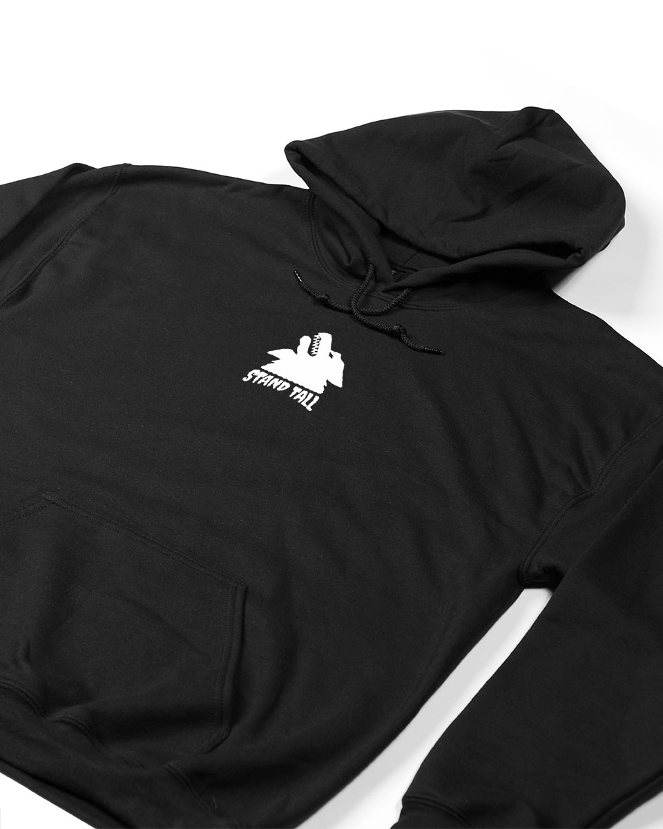 Stand Tall Hoodie - Vargen Black - 2