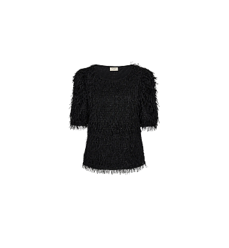 FREE/QUENT Marlin Blouse with Fringes