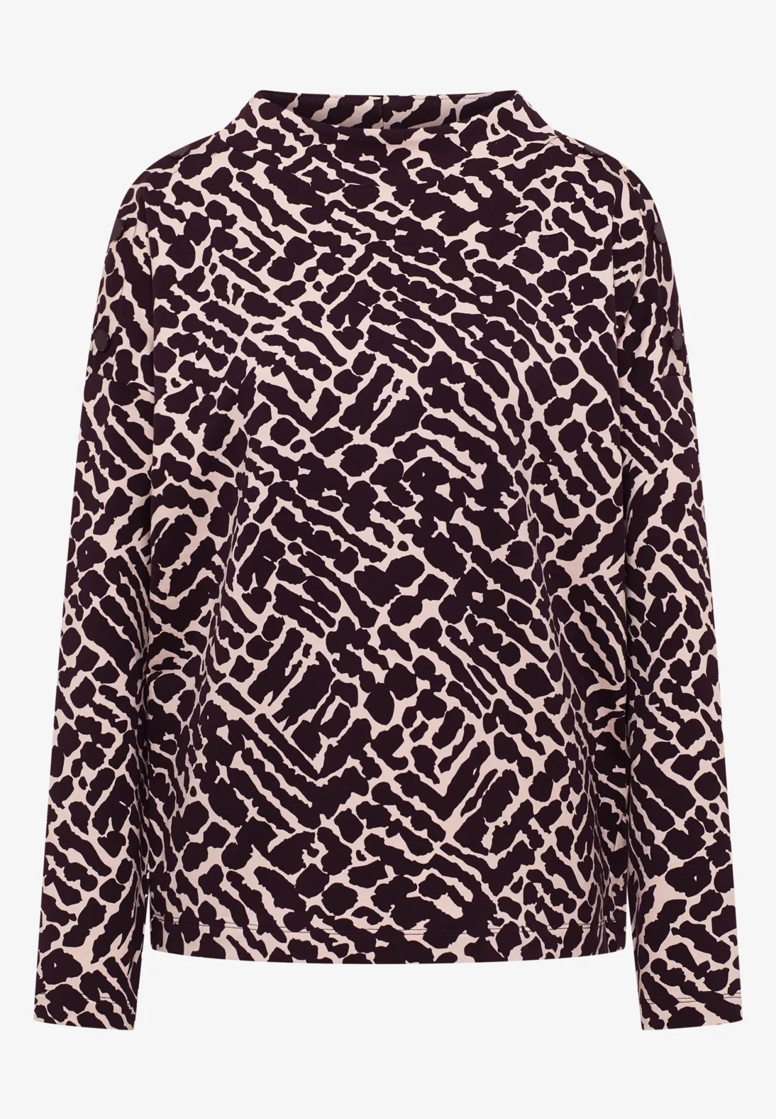Medium AOP Button Funnel Neck - Cecil - 5
