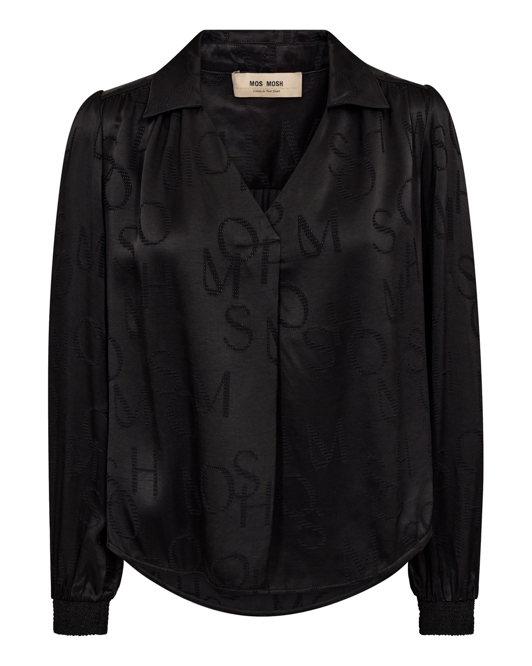 Blus Aldo monogram svart