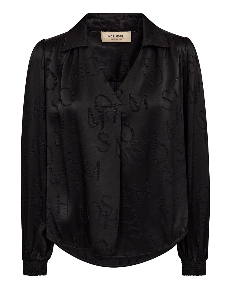 Blus Aldo monogram svart