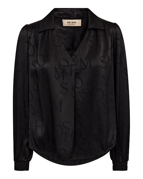Blus Aldo monogram svart