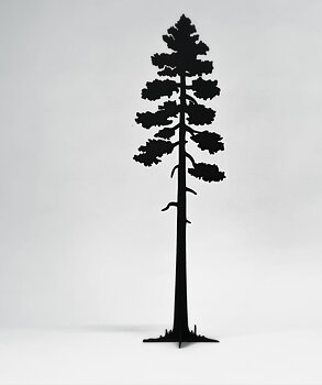 Tall Liten ,Svart- Älskaplåt 