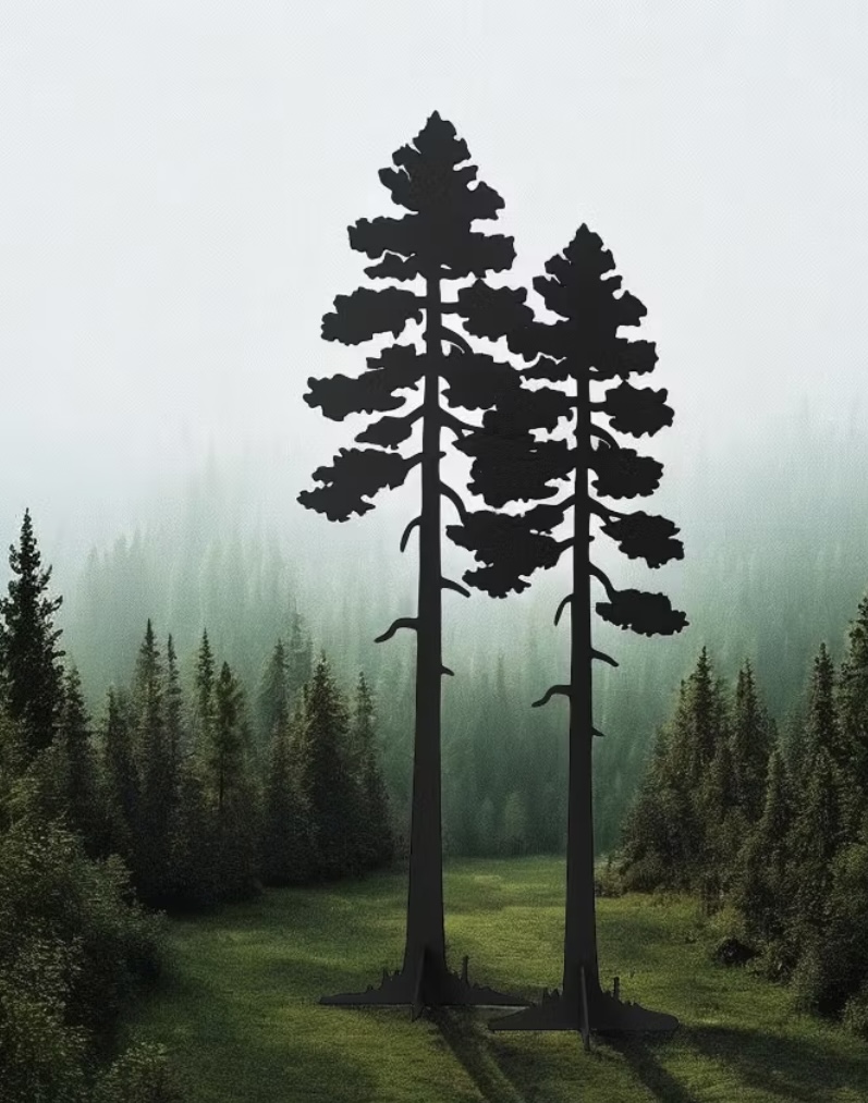 Tall Liten ,Svart- Älskaplåt  - 3