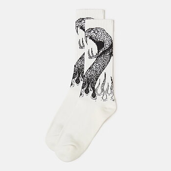 Vans - Skate Mike G Snake Flame Crew White