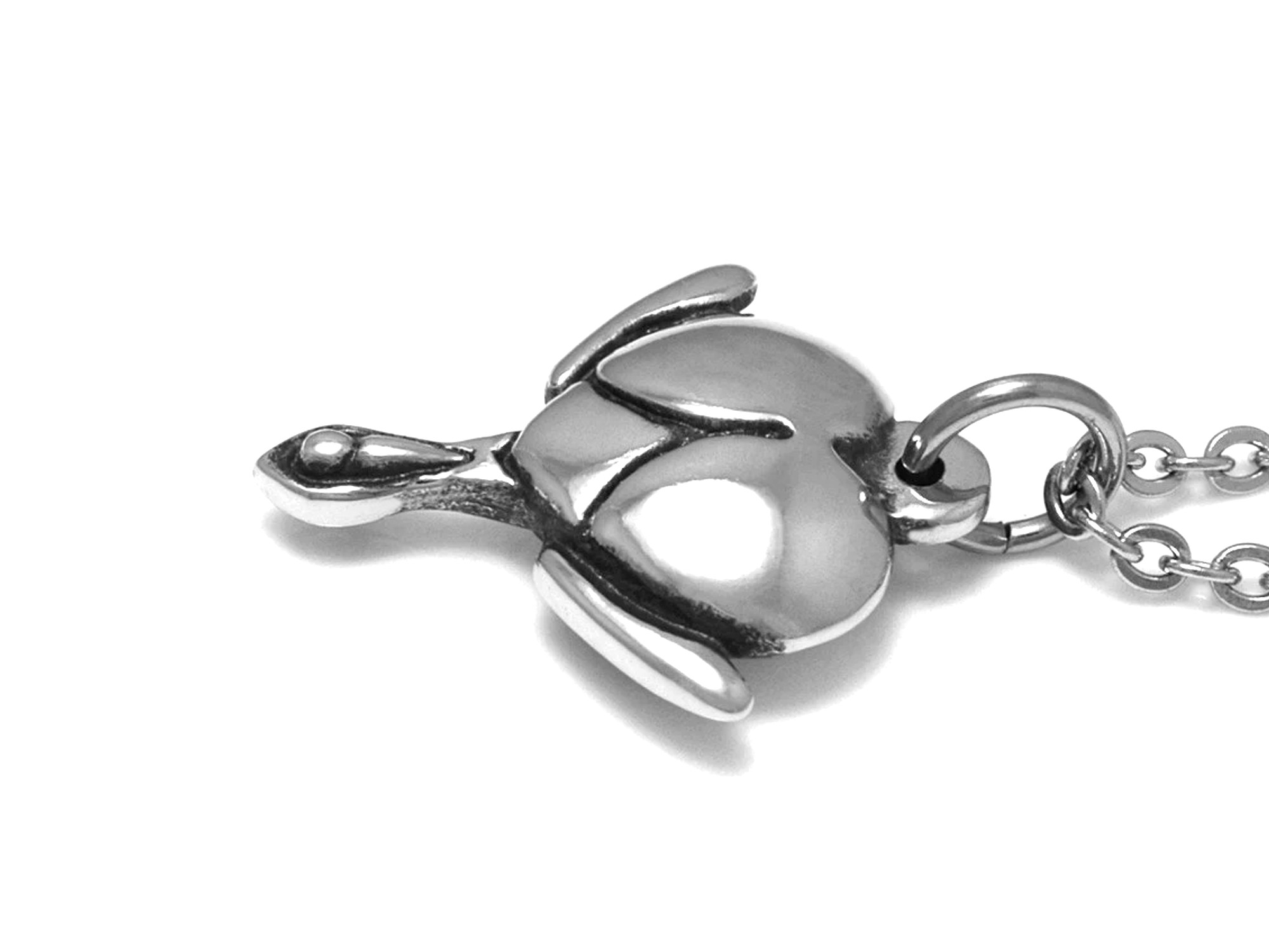 Löjtnantshjärta Halsband, Handgjort Natur Smycke - 3