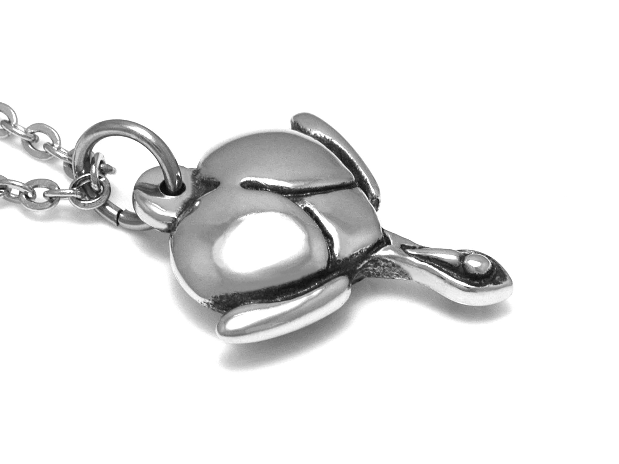 Löjtnantshjärta Halsband, Handgjort Natur Smycke - 2