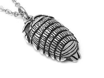 Gråsugga Halsband, Handgjort Kräftdjur Smycke