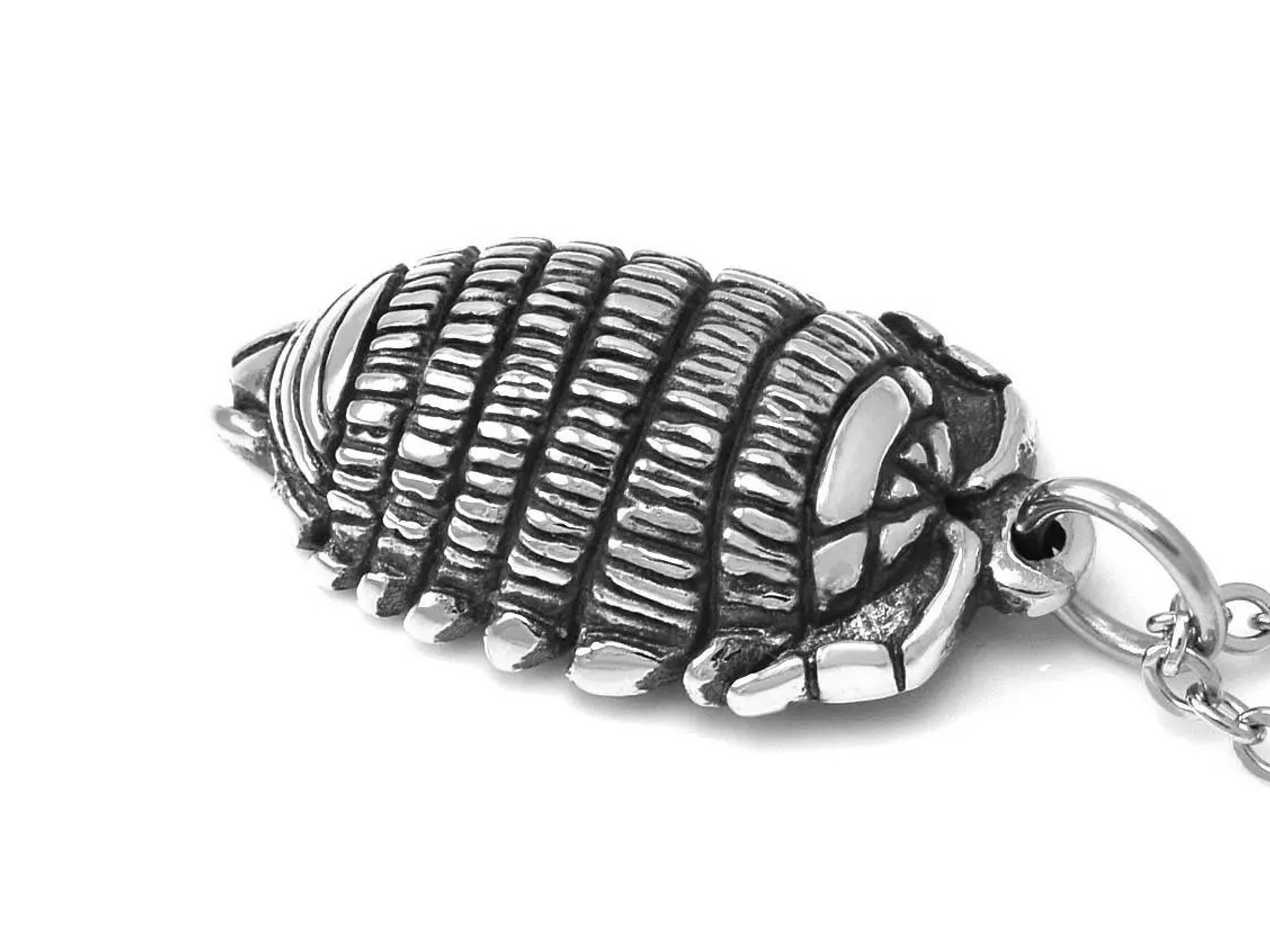 Gråsugga Halsband, Handgjort Kräftdjur Smycke - 3