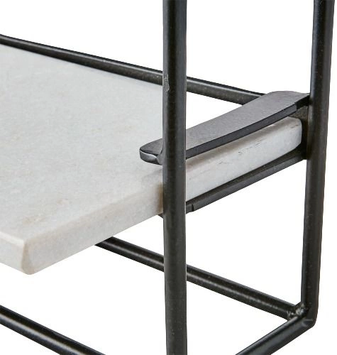 Wall shelf Milan White - 65x15x35cm - 2