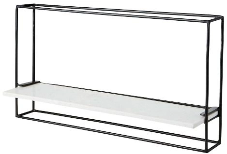 Vägghylla Milan Vit - 65x15x35cm