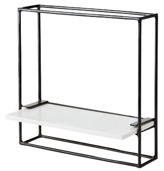 Vägghylla Milan Vit - 35x35cm