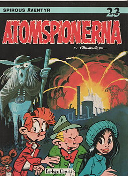 Spirous äventyr 23 Atomspionerna, begagnad