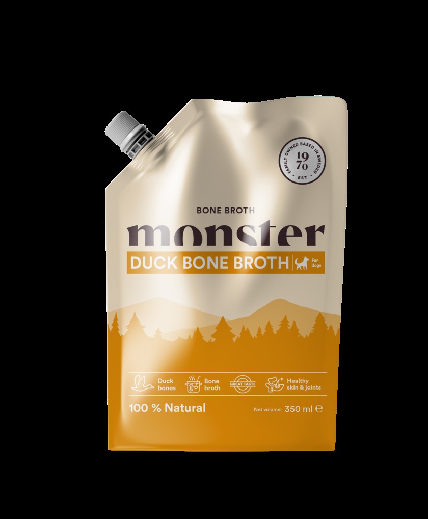 Monster Dog bone broth Duck, 350ml