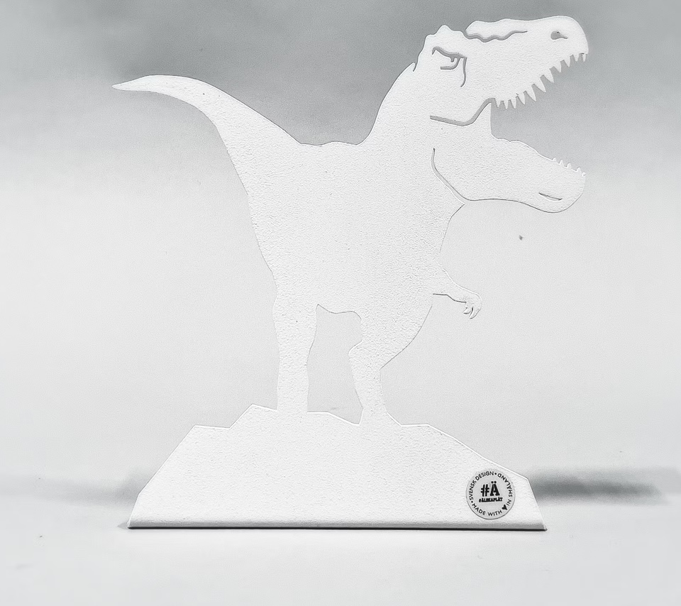 Dinosaurie, Vit- Älskaplåt 