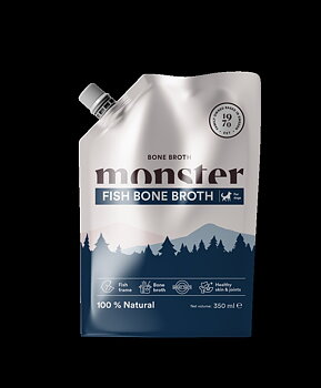 Monster Dog bone broth Fish, 350ml