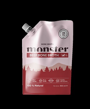 Monster Dog bone broth Beef, 350ml