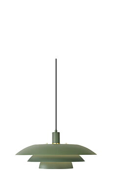 EPSILON taklampa, grön-45cm- Aneta Lighting