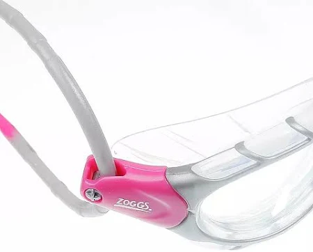 Zoggs Predator Women Swimming Goggles Transparent/Pink, Clear Lens - 5