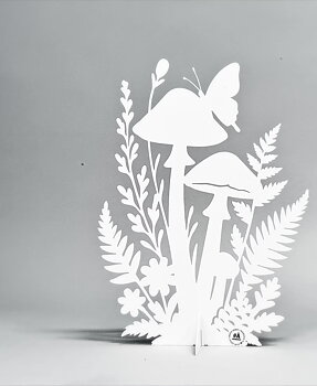 Flugsvampar, Vit- Älskaplåt 