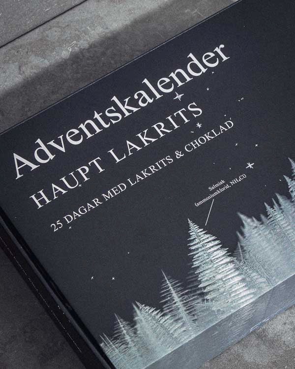 Haupt lakrits & choklad - Adventskalender 2026 - 5