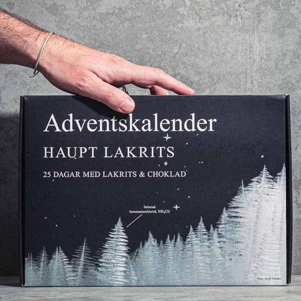 Haupt lakrits & choklad - Adventskalender 2026 - 2