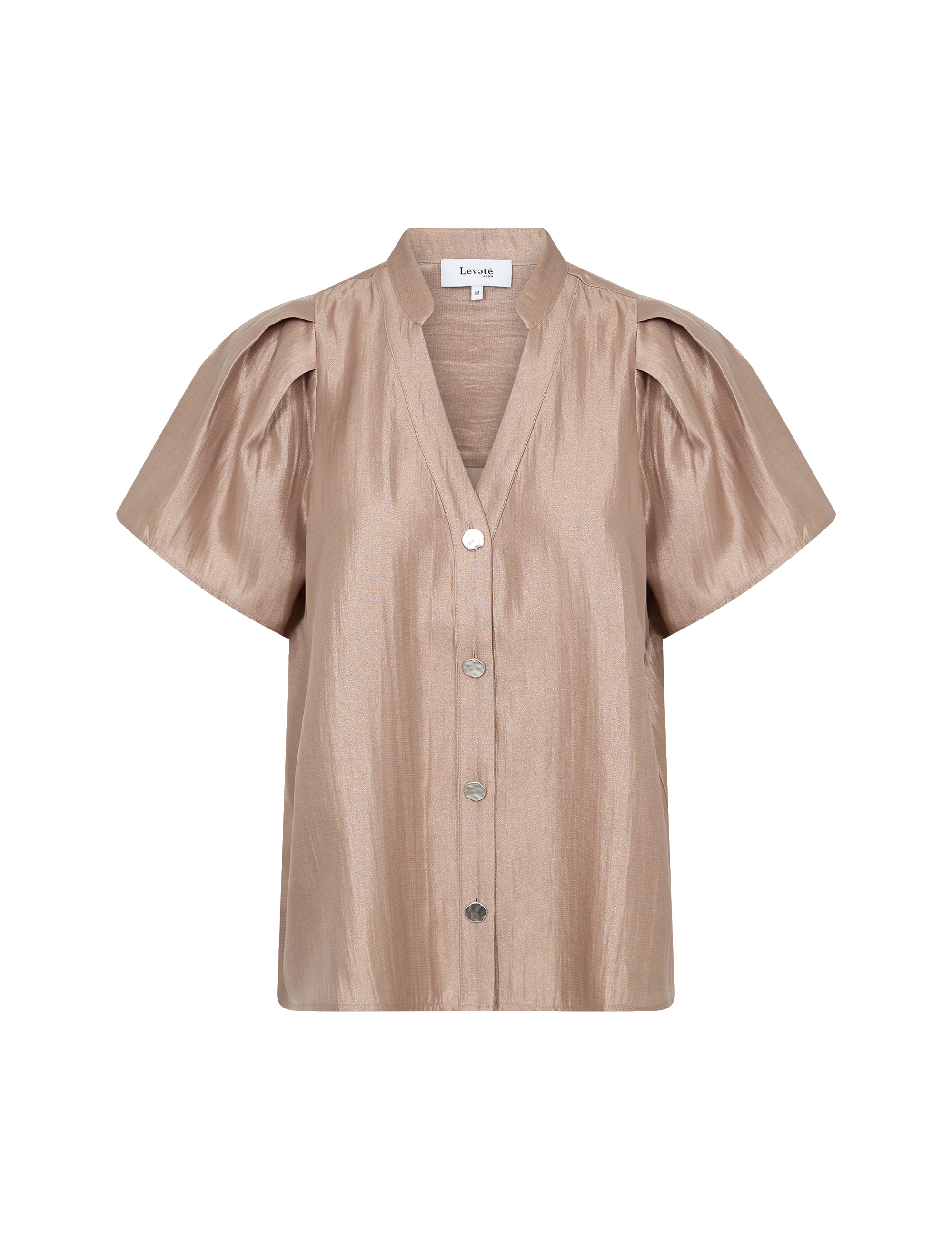 Leveté Room - Olgine 1 Blouse Light Taupe - 6