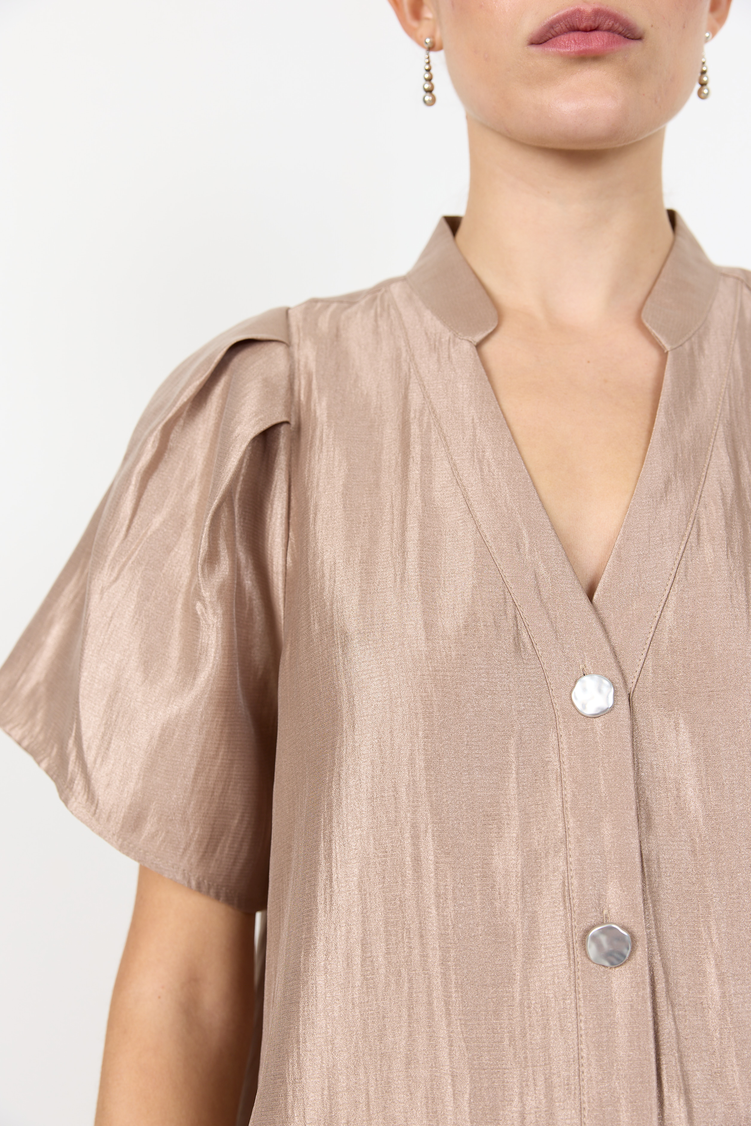 Leveté Room - Olgine 1 Blouse Light Taupe - 4