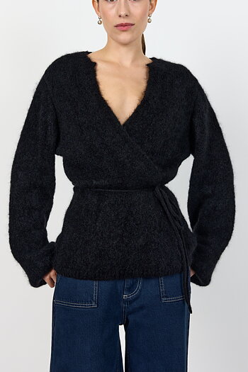 Leveté Room - Noreen 7 Cardigan Black