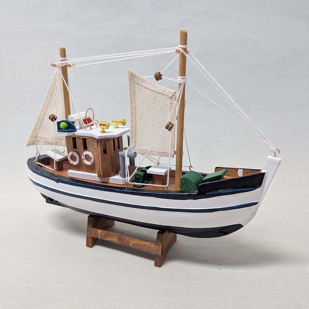 Fiskebåt Smögen 23x18 cm