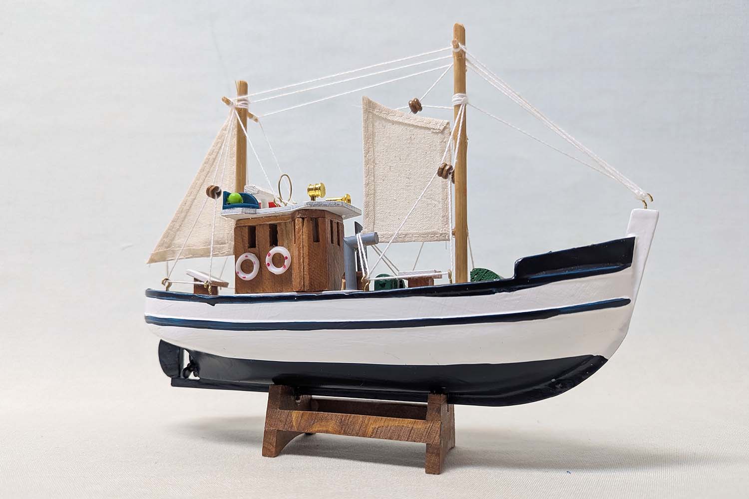 Fiskebåt Smögen 23x18 cm - 2