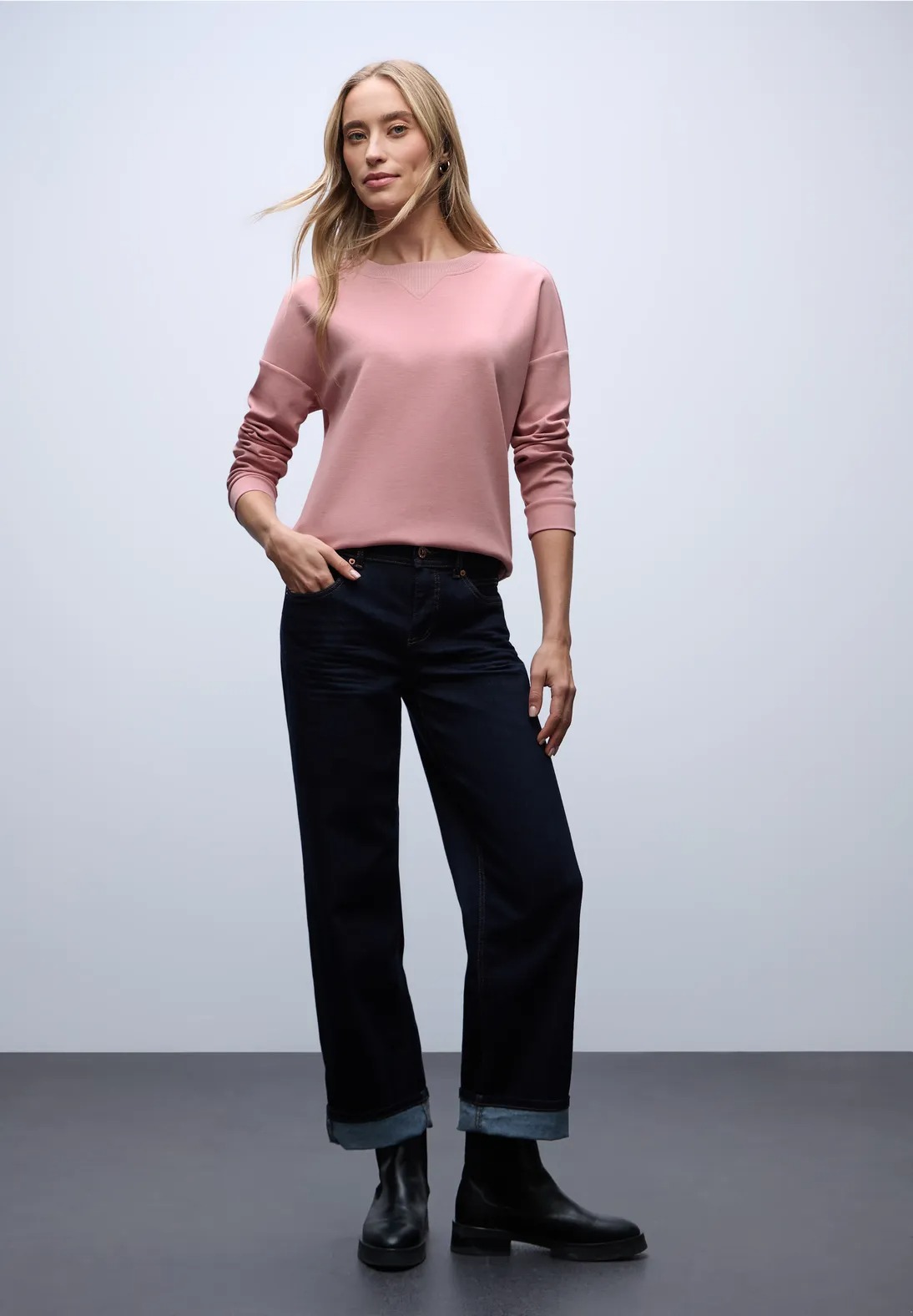 LTD QR Shirt Rib Neck - Street One - 3