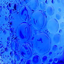 Nanny Still (Stella Polaris 1967) Blue Octagon Vase 19 cm (4)